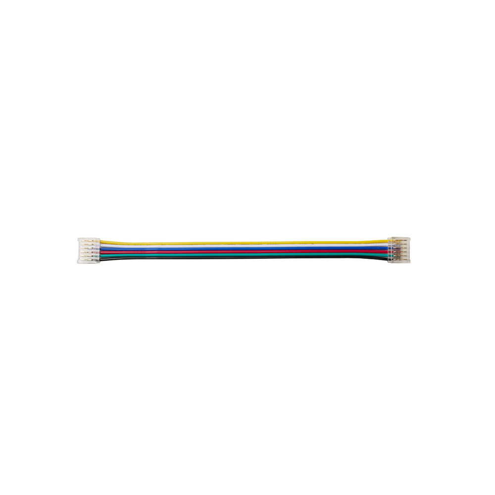 6 tűs szorítópréses kettős csatlakozó 12 mm-es smd szalaghoz, LED szalag SMD 12 mm-hez, Optonica, 6560