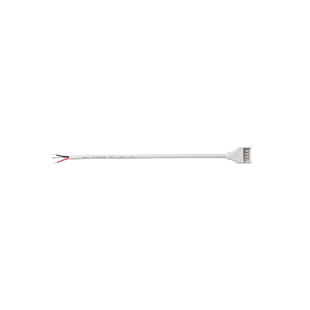 Vízálló csatlakozó 15 cm-es 3 vezetékes smd 10 mm-es nyák-ba 3 tűs (CCT, magic RGB), LED szalag SMD 10 mm-hez, Optonica, 6564