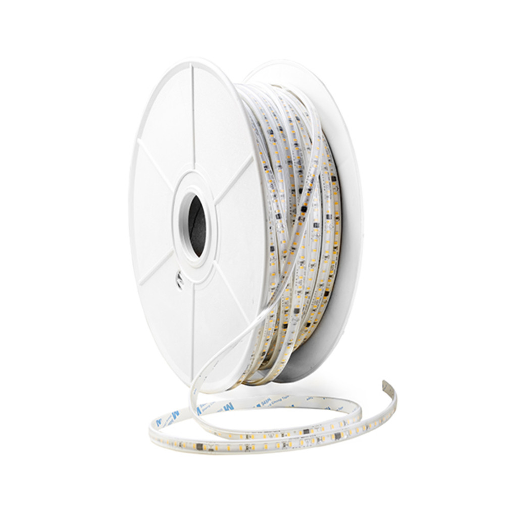LED szalag 2835 220v, 9W, 3000K, meleg fehér, dimmelhető, 900 lm, IP65, Optonica, 4953