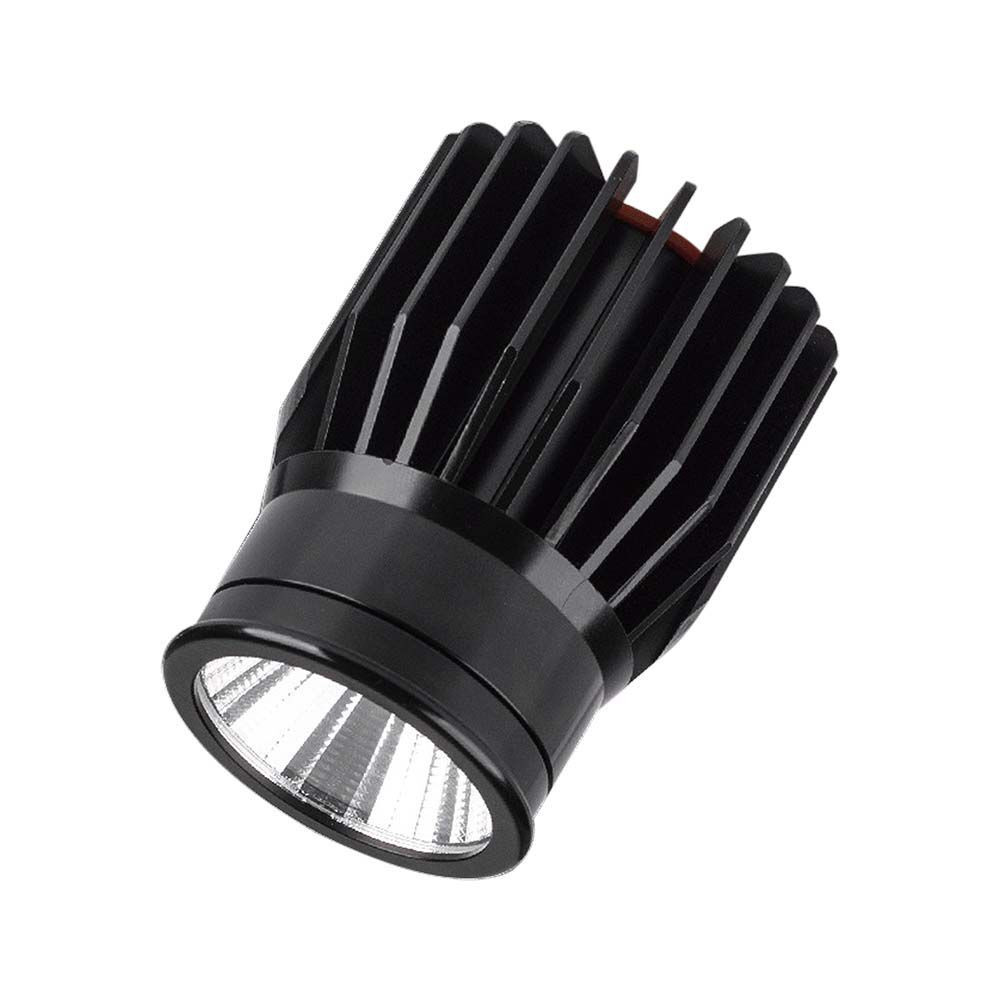 LED spot modul GU10 keretekhez, 18w, 3000K, meleg fehér, 1900lm, 34°, fekete, CRI>80, V-TAC, 10301
