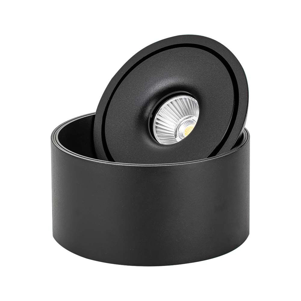 Süllyeszthető COB LED mélysugárzó lámpa állítható, 28w, CCT, 2500lm, 25°, fekete, CRI>90, V-TAC, 23158