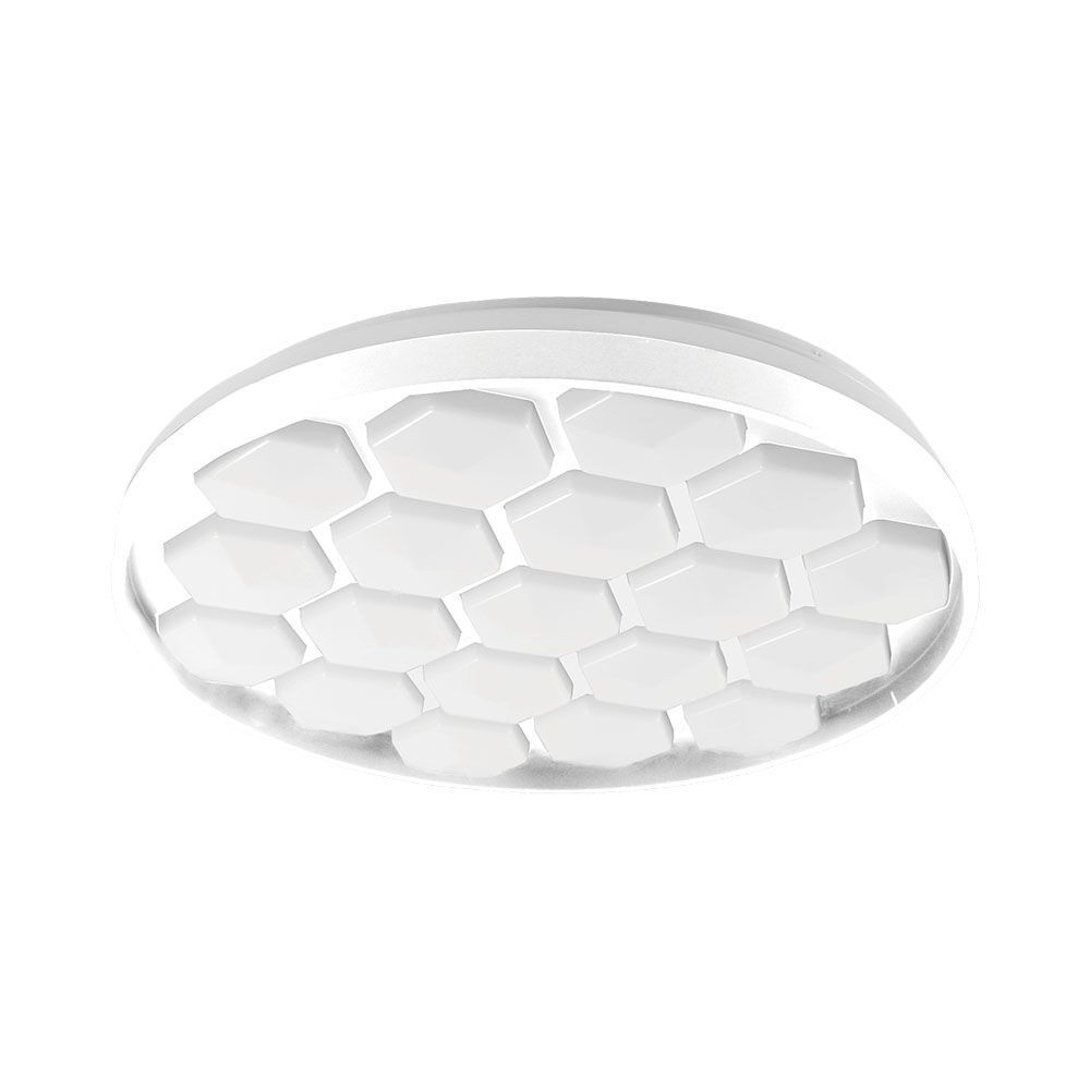 Design mennyezeti lámpa + távirányító, 60w, CCT, 6000lm, dimmelhető, V-TAC, 23595