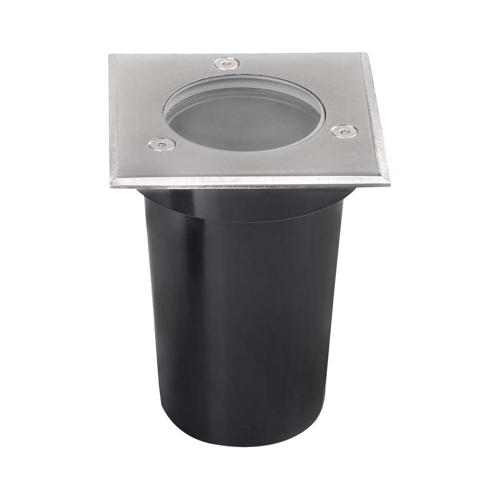 Kültéri taposólámpa, GU10, fekete, IP67, V-TAC, 10375