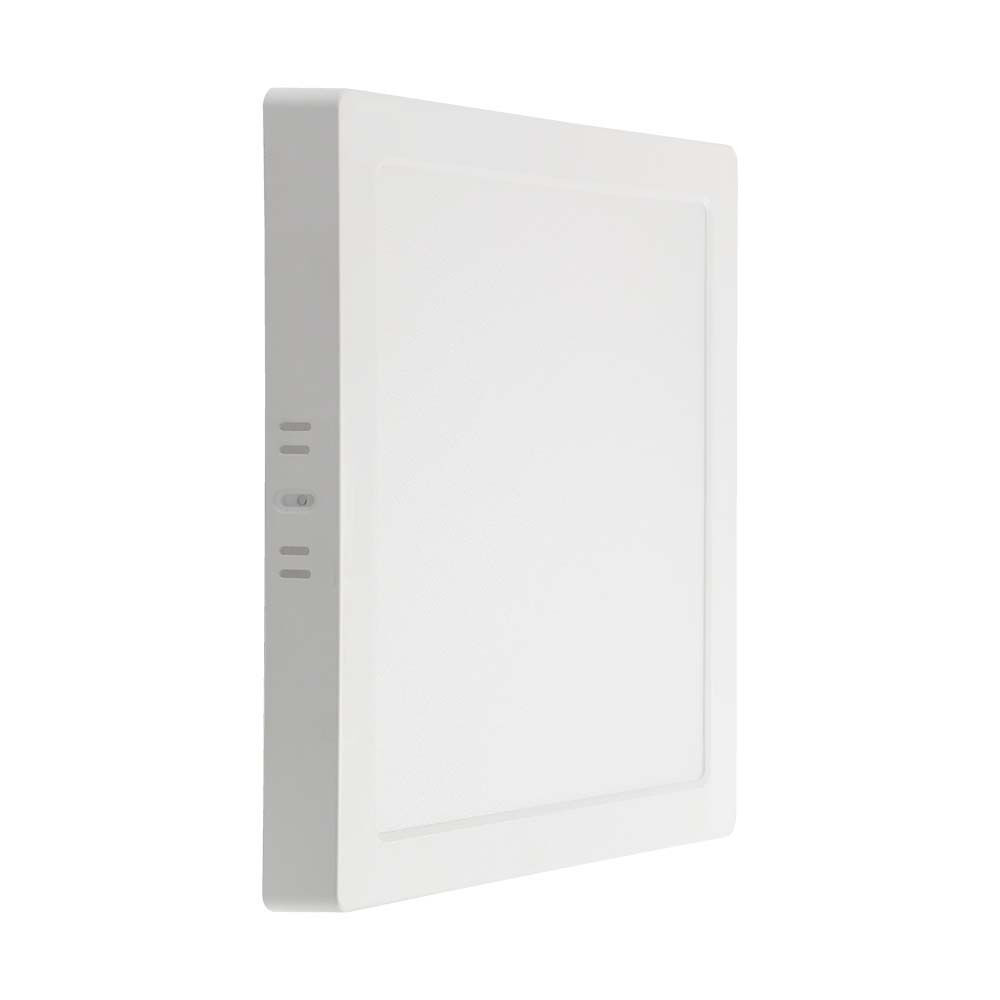 LED mini panel felületi, falon kívüli, 18w, 4000K, természetes fehér, 1980lm, 120°, fehér, CRI>80, V-TAC, 10499