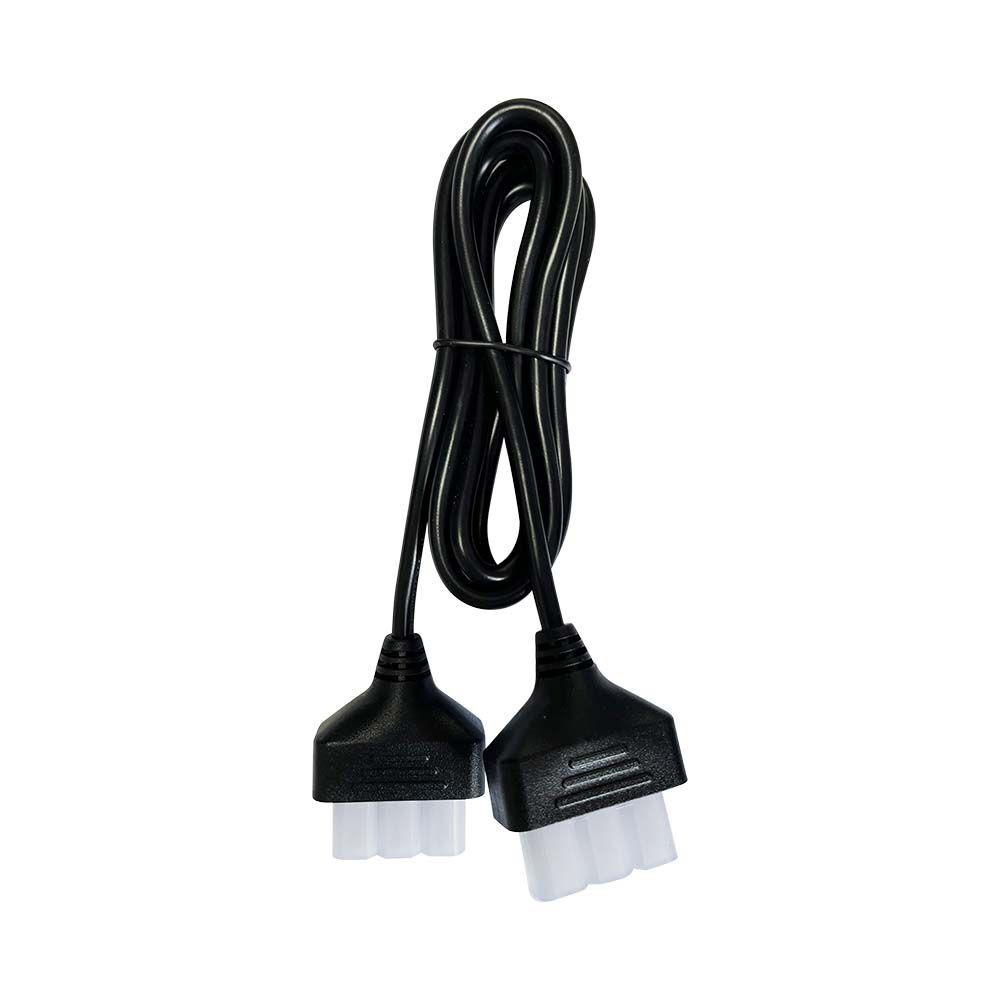 Lineáris LED lámpatest tartozék - Tápkábel, fekete, V-TAC, 10181