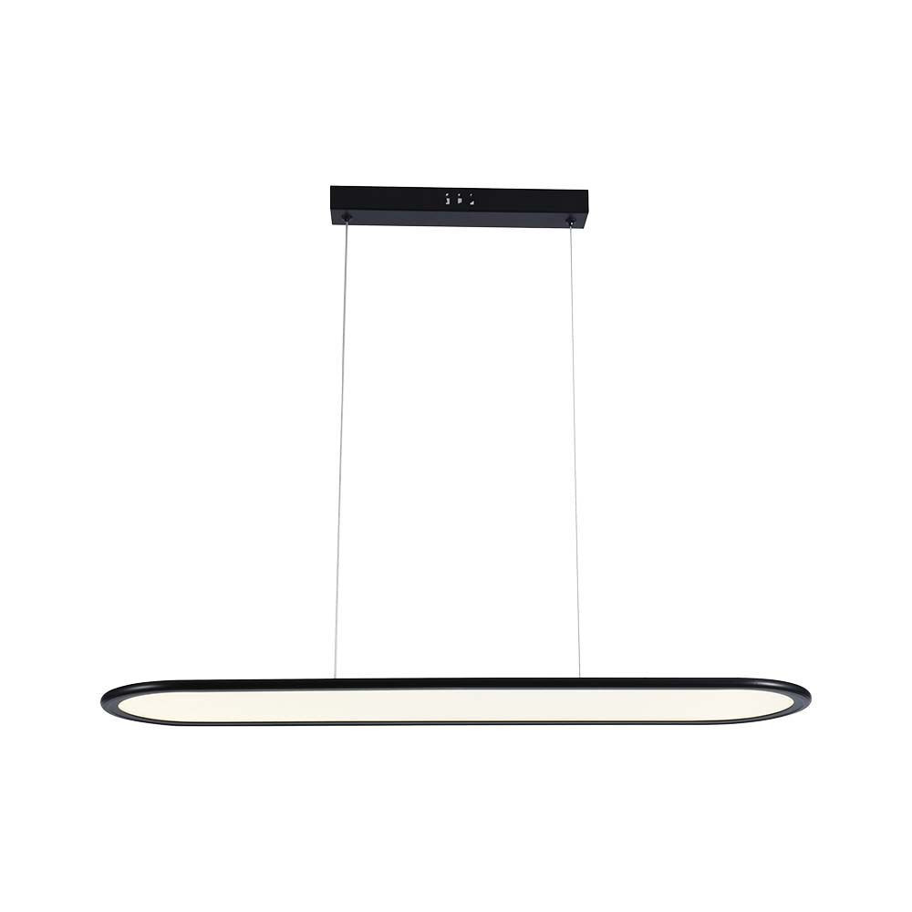Designer függeszték, 24w, 4000K, természetes fehér, 3000lm, 120°, fekete, CRI>80, V-TAC, 10045