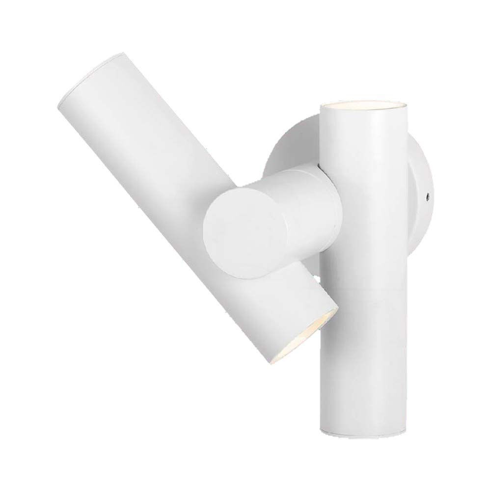 Kültéri fali lámpa, 6w, 4000K, természetes fehér, 620lm, 90°, fehér, IP44, V-TAC, 23050