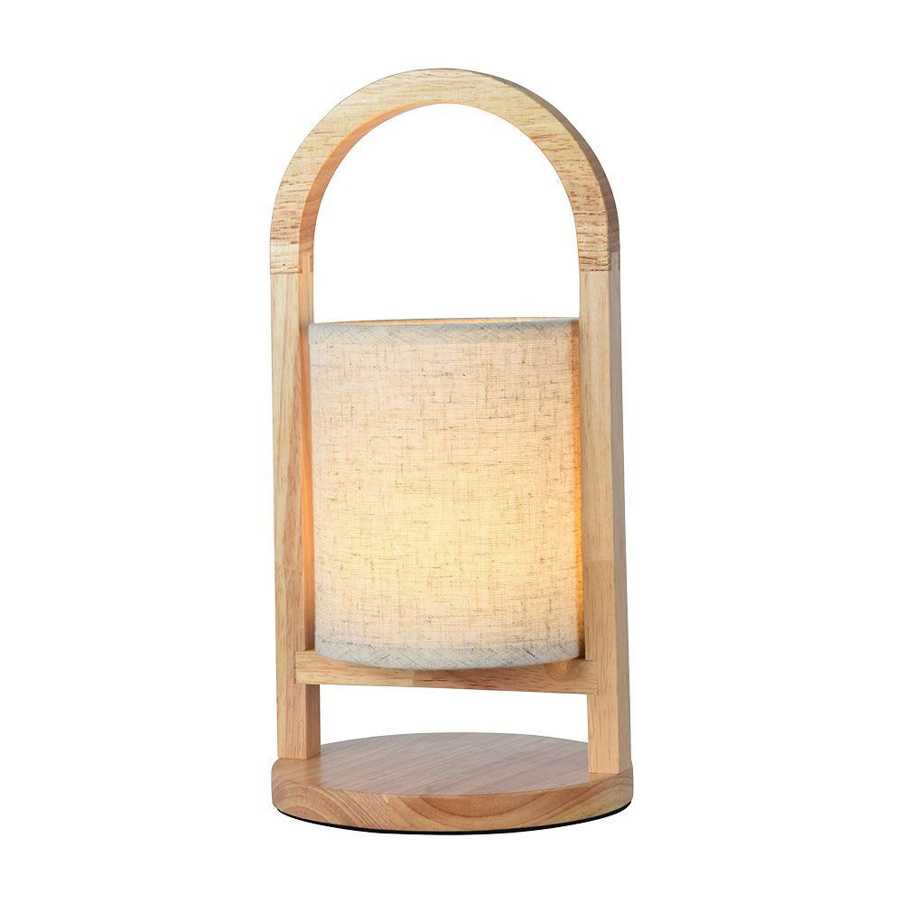 Újratölthető asztali design lámpa, 1,5w, 3000K, meleg fehér, 100lm, 120°, bézs, V-TAC, 23091