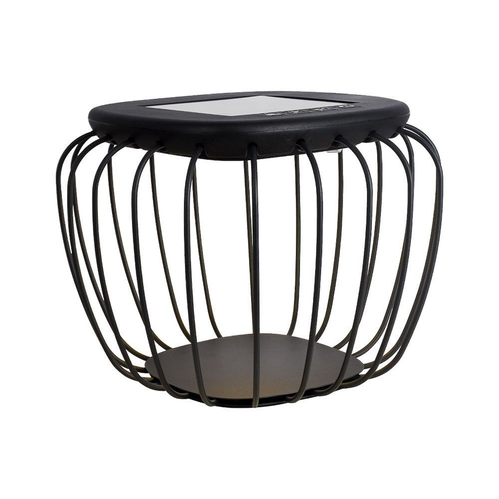Design napelemes kerti lámpa, 3000K, meleg fehér, 120lm, szürke, IP44, V-TAC, 23384