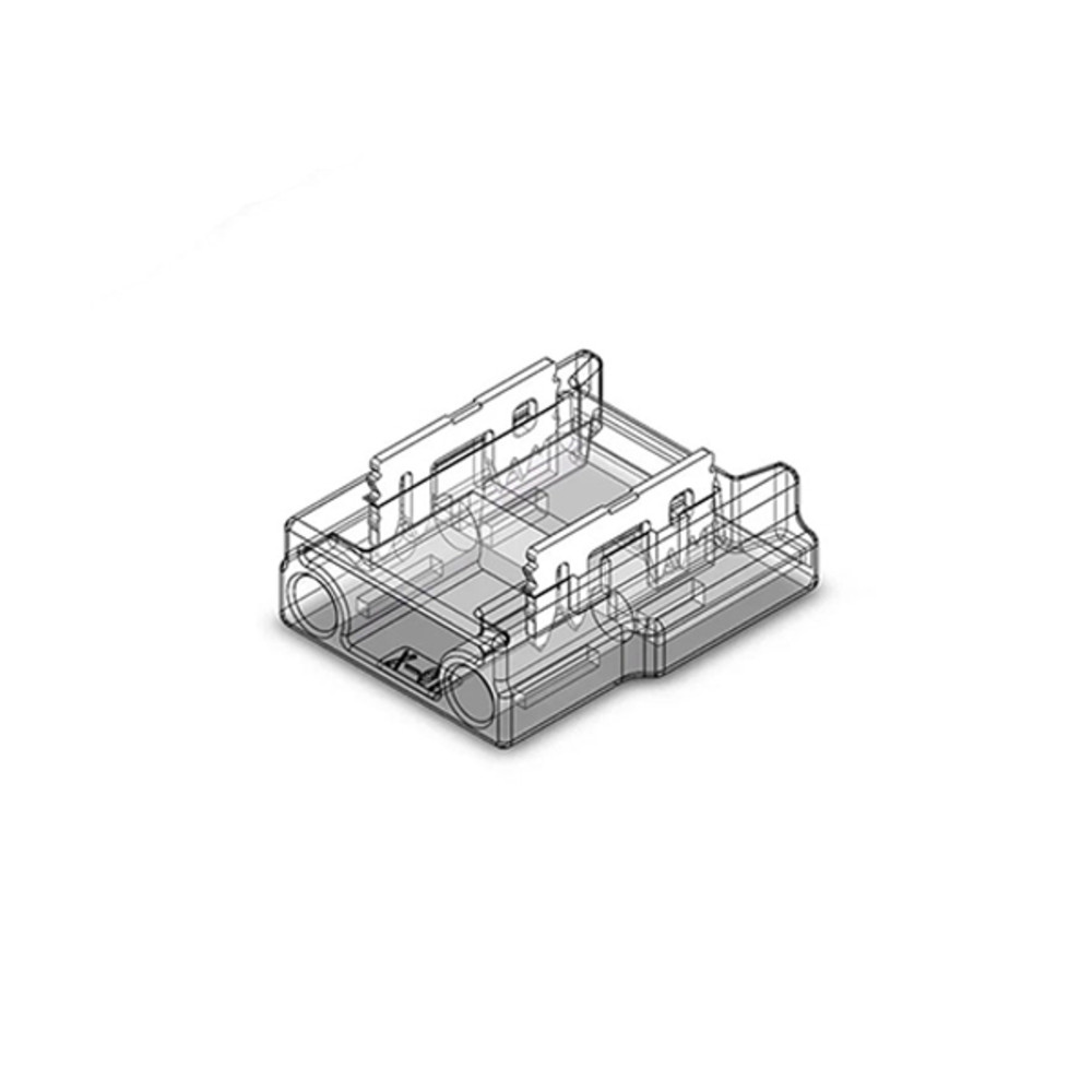 2 tűs csatlakozószalag rögzítése vezetékhez 10 mm-es cob/smd-hez, LED szalaghoz COB/SMD 10 mm, Optonica, 6572