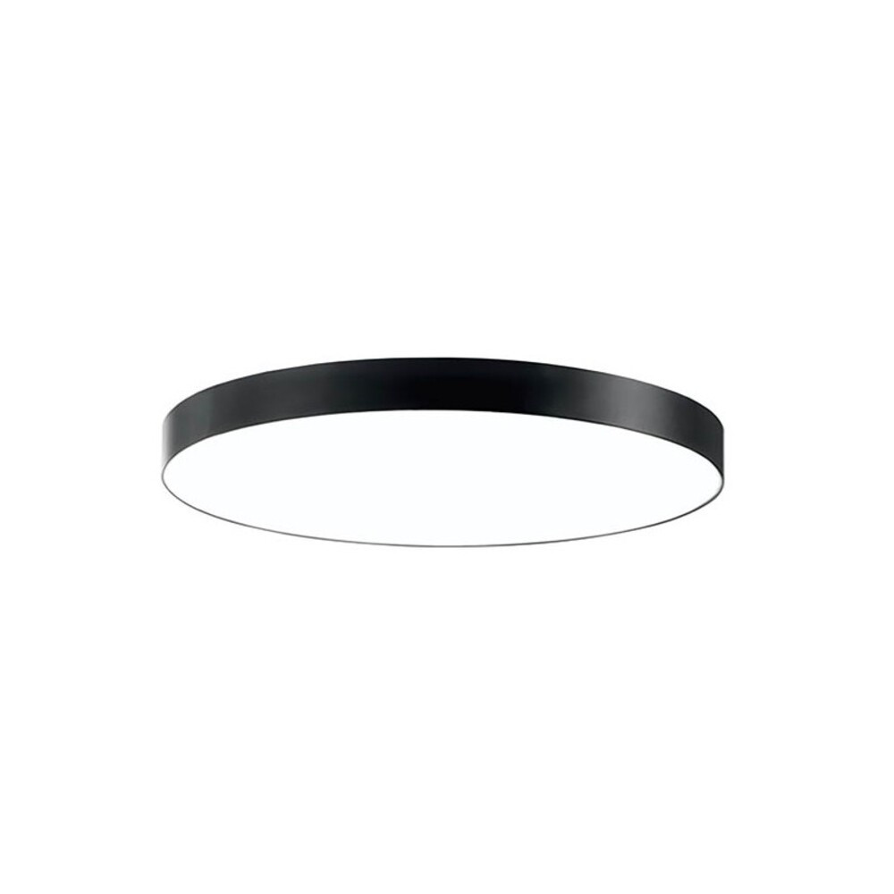 LED lineáris lámpatest DISC falon kívüli vagy függeszthető PROFILED-PR Φ600x80mm 50W 3000K (meleg fehér) 7800lm fekete 2423640 VITO