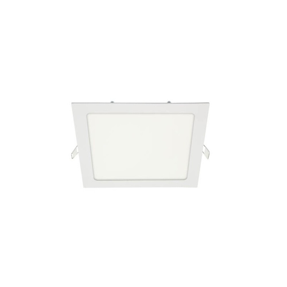 LED panel, süllyesztett, négyzet alakú LENA-SX 220x220x20mm 18W 1692lm 3000K (meleg fehér) fehér 2024120 VITO