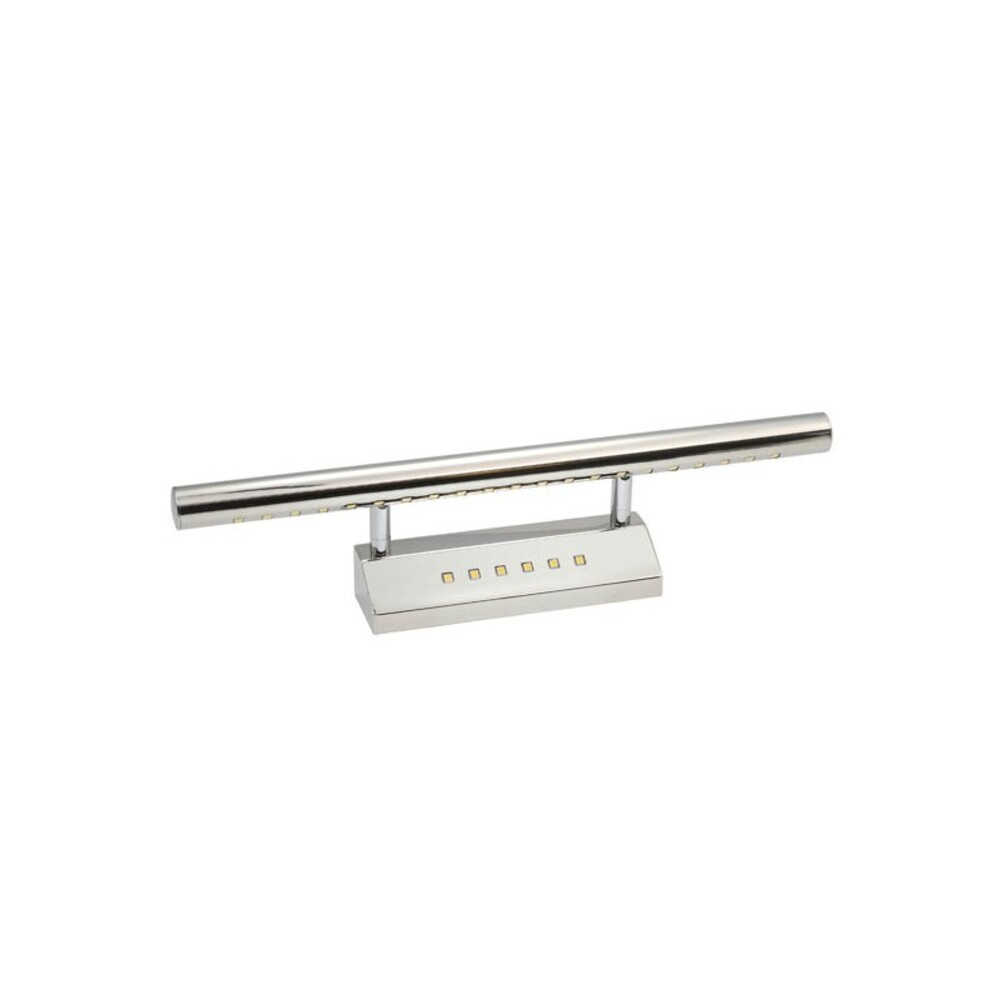 LED fali lámpa LEDBULL 6W 480lm 6000K (hideg fehér) IP20 króm 400x55x180mm 2110220 VITO