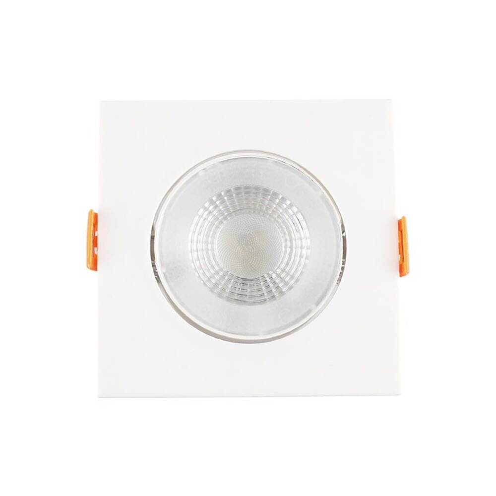 NICK-S beépíthető szögletes LED spotlámpa 5W 4200K Φ70mm fehér 220V 2026790 VITO