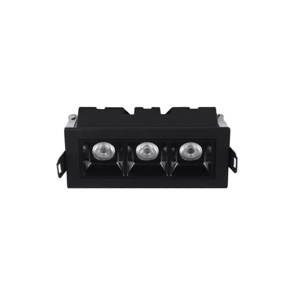 Beépíthető spot lámpatest ICECUBE-6 6W 564lm 3000K (meleg fehér) 97x45mm fekete 2102950 VITO
