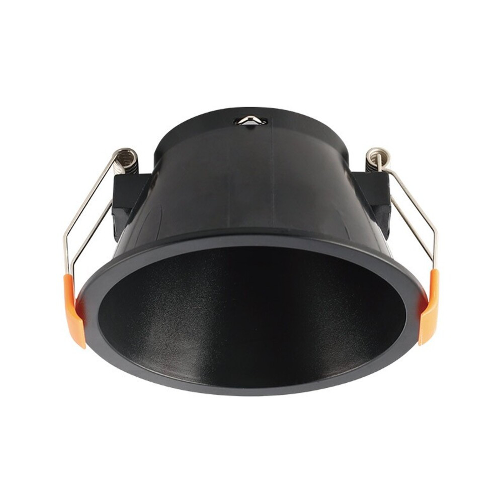 PLASY-R GU10 Φ83mm süllyeszthető kerek spot lámpatest, fekete, 220V, 2026980 VITO