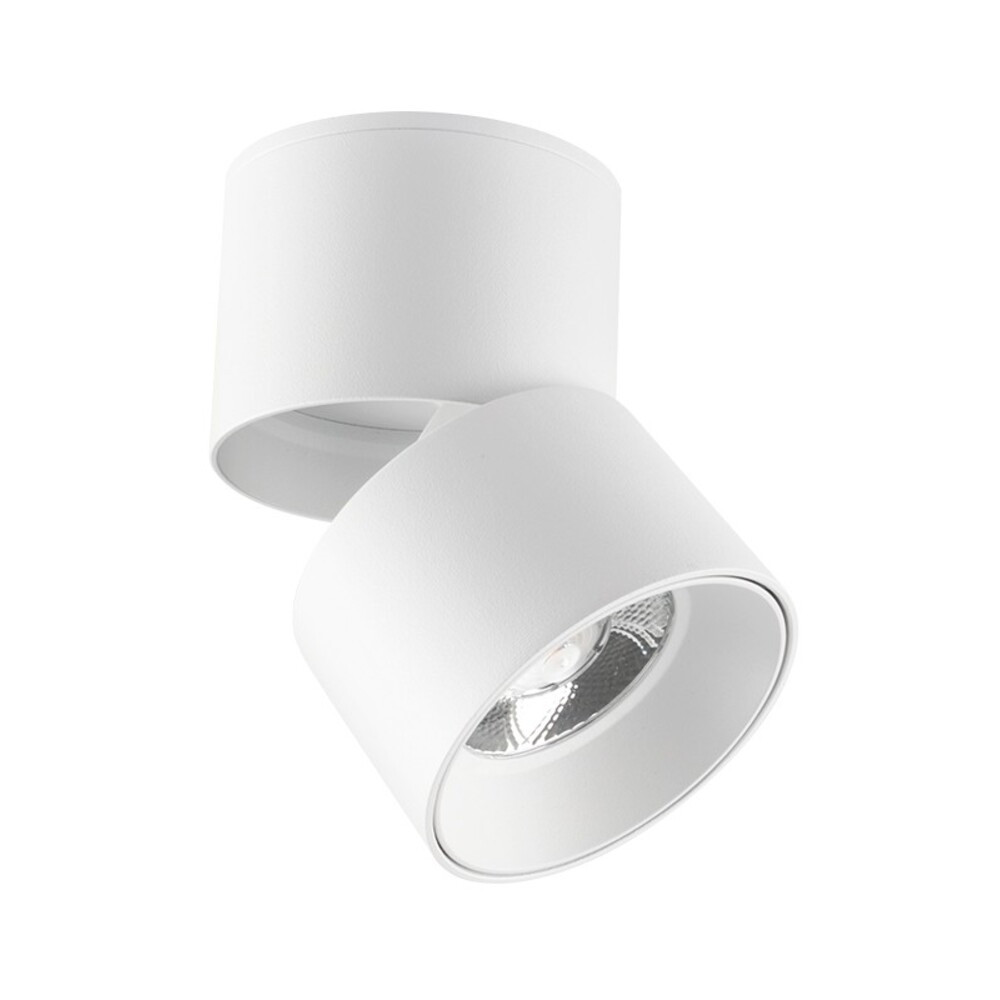 LED falon kívüli spot lámpatest LAZY-10 10W 950lm COB 4000K Ø72X98 fehér 2102890 VITO