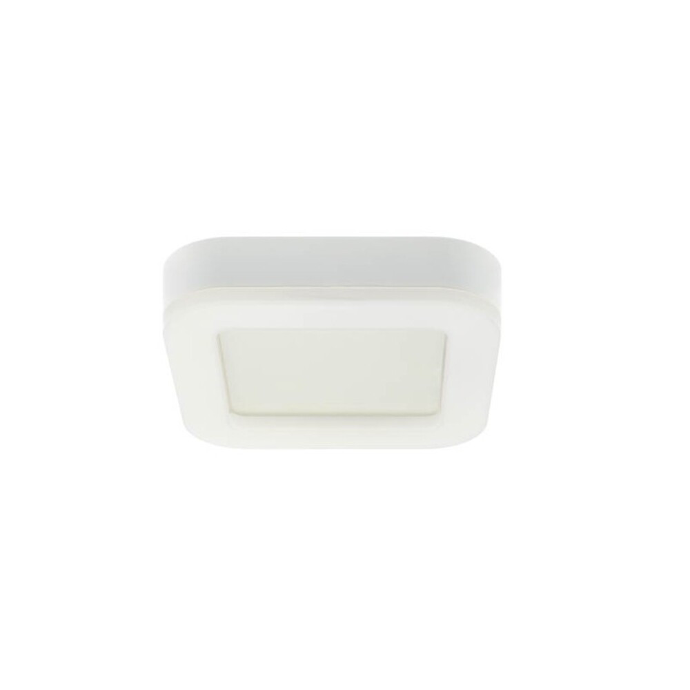 LED kültéri hajólámpa négyzet alakú LUZ-BS 15W 1020lm 4000K (természetes fehér) IP65 190x190x45mm fehér 3400860 VITO