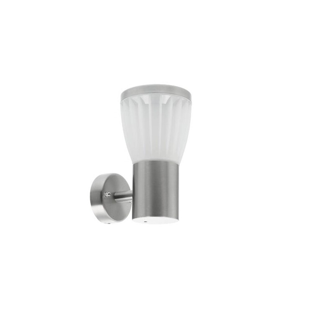 Kültéri fali lámpa MURCIA-W1 1xE27 IP44 Φ120x230x155mm INOX 3241470 VITO