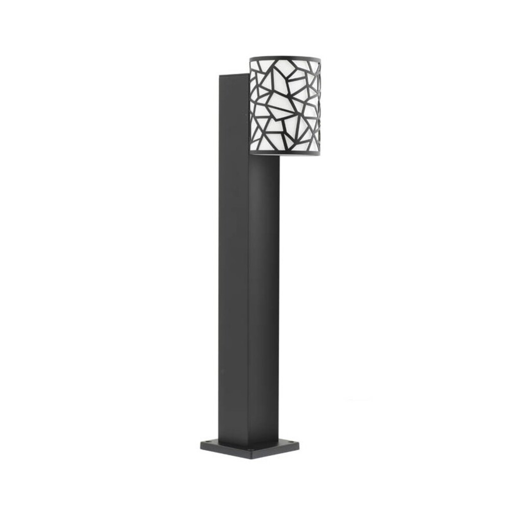 LED kültéri állólámpa BILBAO-B50 8W 300lm 4000K (természetes fehér) IP44 Φ89x145x500mm fekete és fehér 3241450 VITO