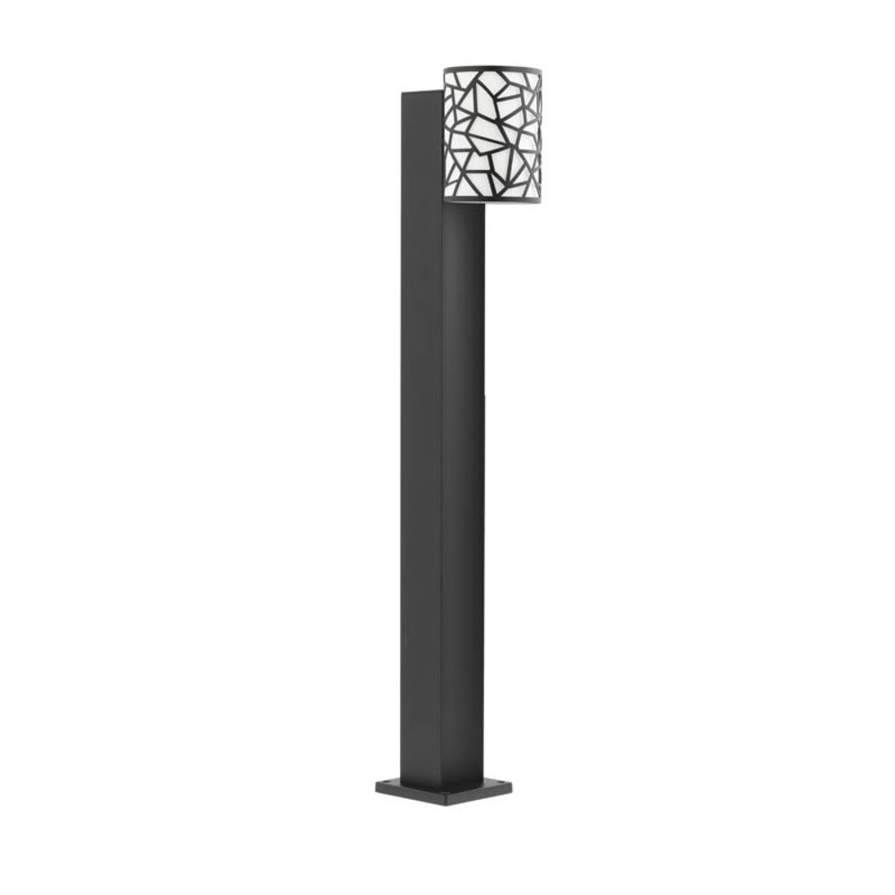 LED kültéri kerti lámpa oszloppal BILBAO-B80 8W 300lm 4000K (természetes fehér) IP44 Φ89x145x800mm fekete-fehér 3241460 VITO