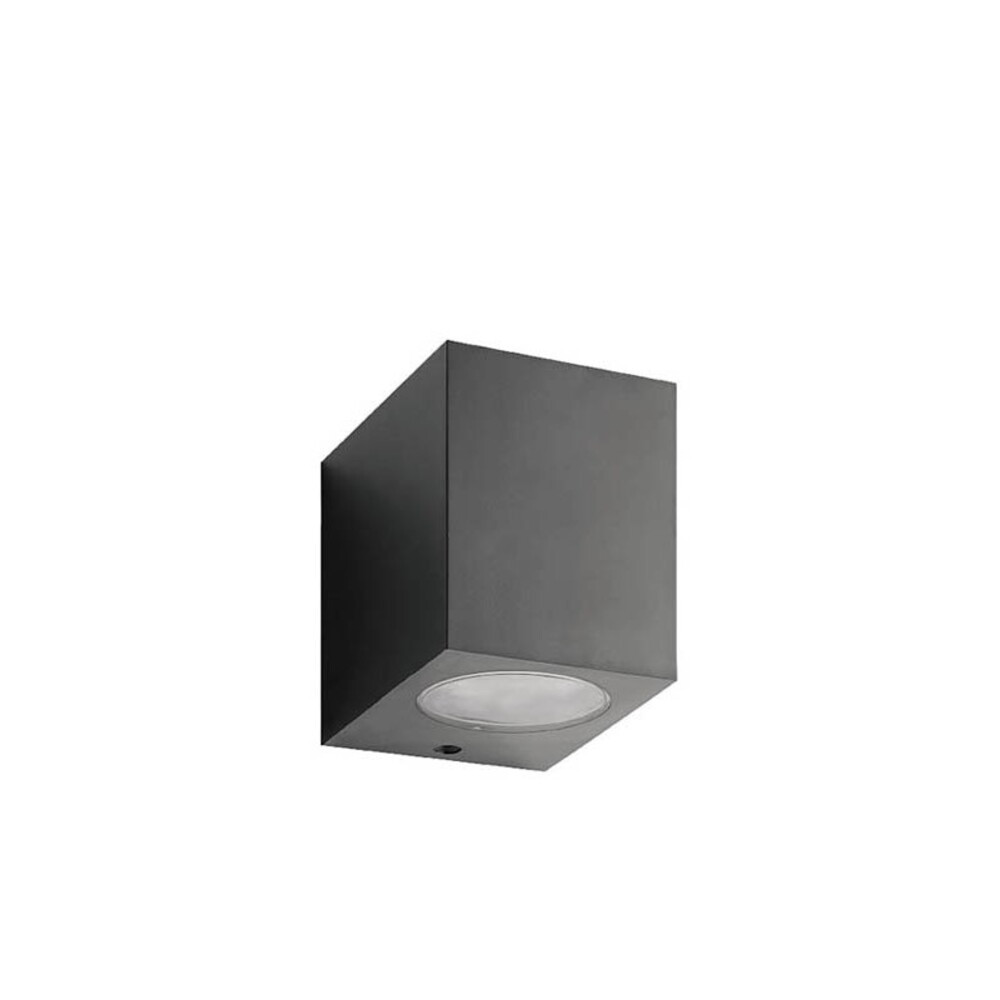 ADRIA SQC1 kültéri fali lámpa GU10 92x90x70mm IP54 műanyag antracit 3230510 VITO