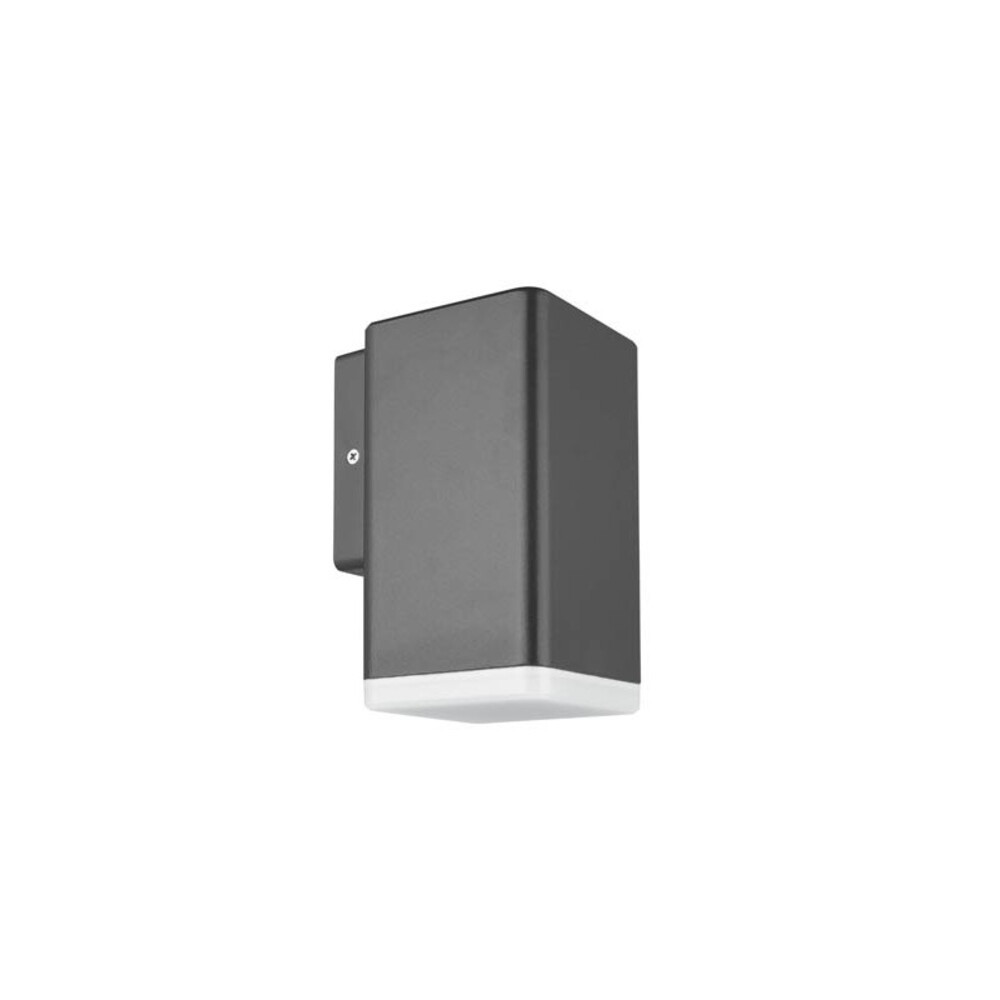 LED kültéri fali lámpa ADRIA SQL1 4W 260lm 4000K (természetes fehér) IP65 76x155x99mm antracit 3230570 VITO