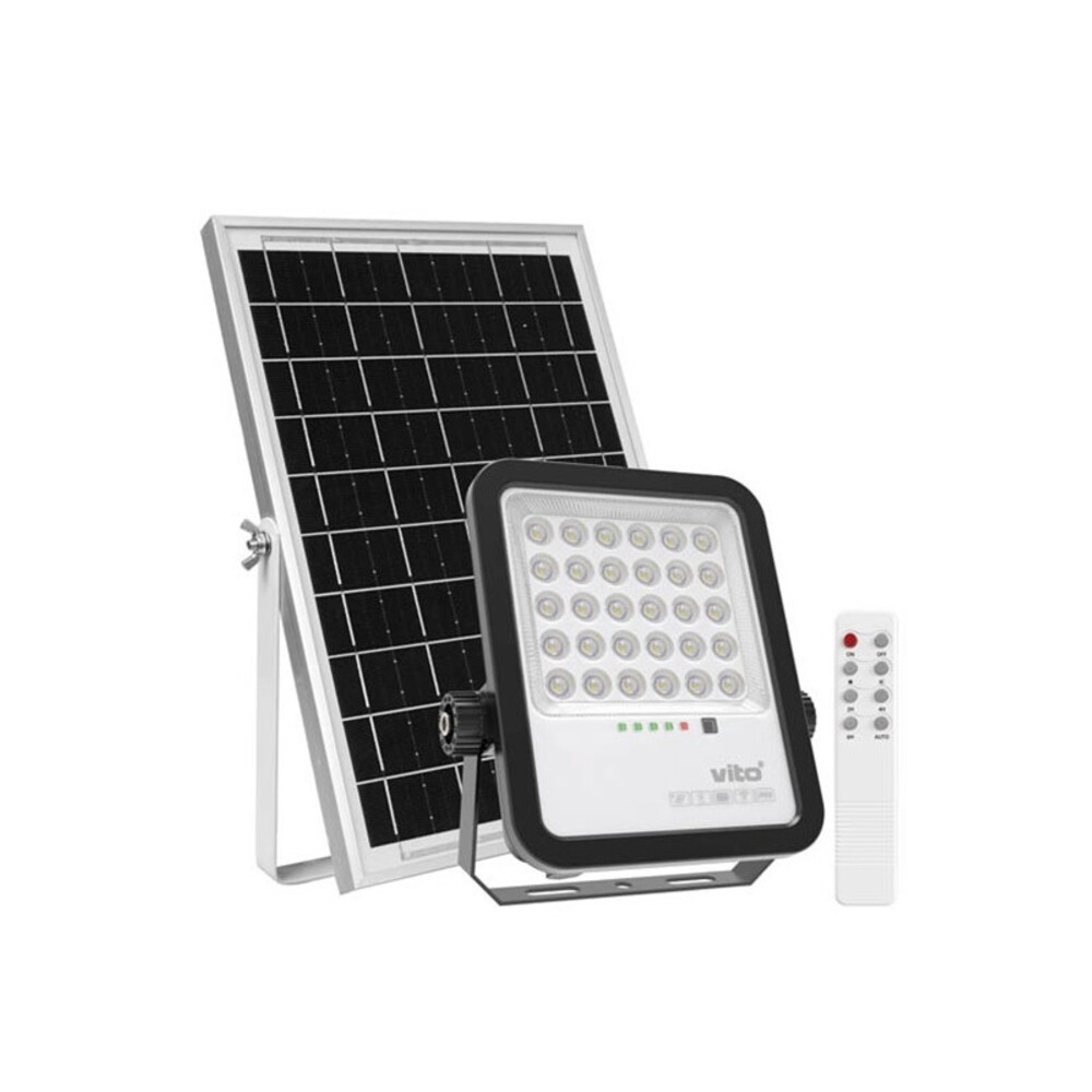 SOLAR LED reflektor SAHARA 100W 1100lm 6000K IP65 5m kábellel 3210200 VITO