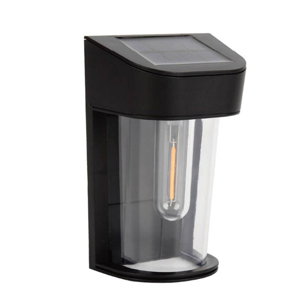 LED napelemes kerti fali lámpa SOLUX-F 1W 20lm 3000K (meleg fehér) IP44 3210310 VITO
