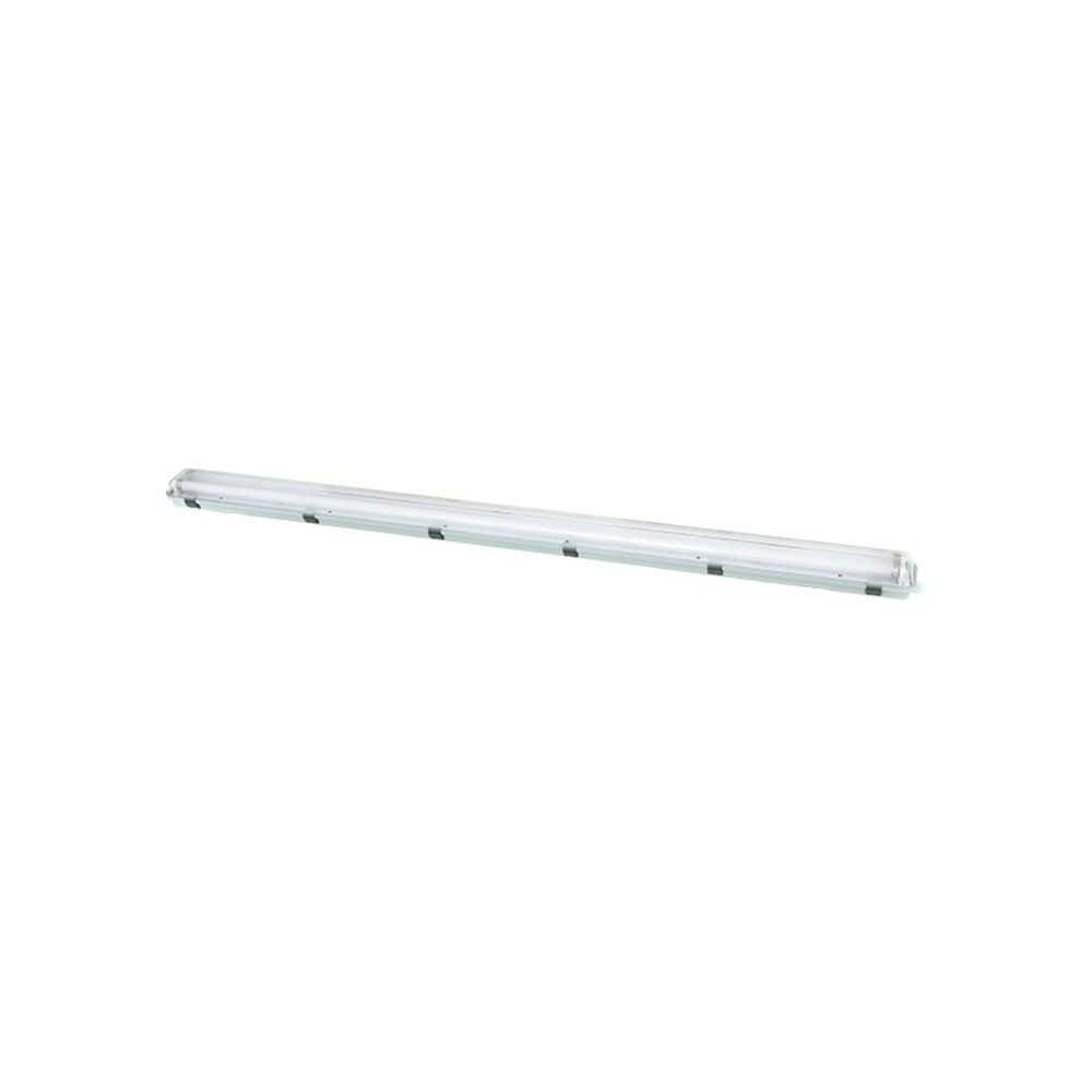 VIGO pormentes lámpatest 2 x T8 G13 LED fénycsőhöz egyoldalas betáplálás 1560x100x76mm szürke 3310750 VITO
