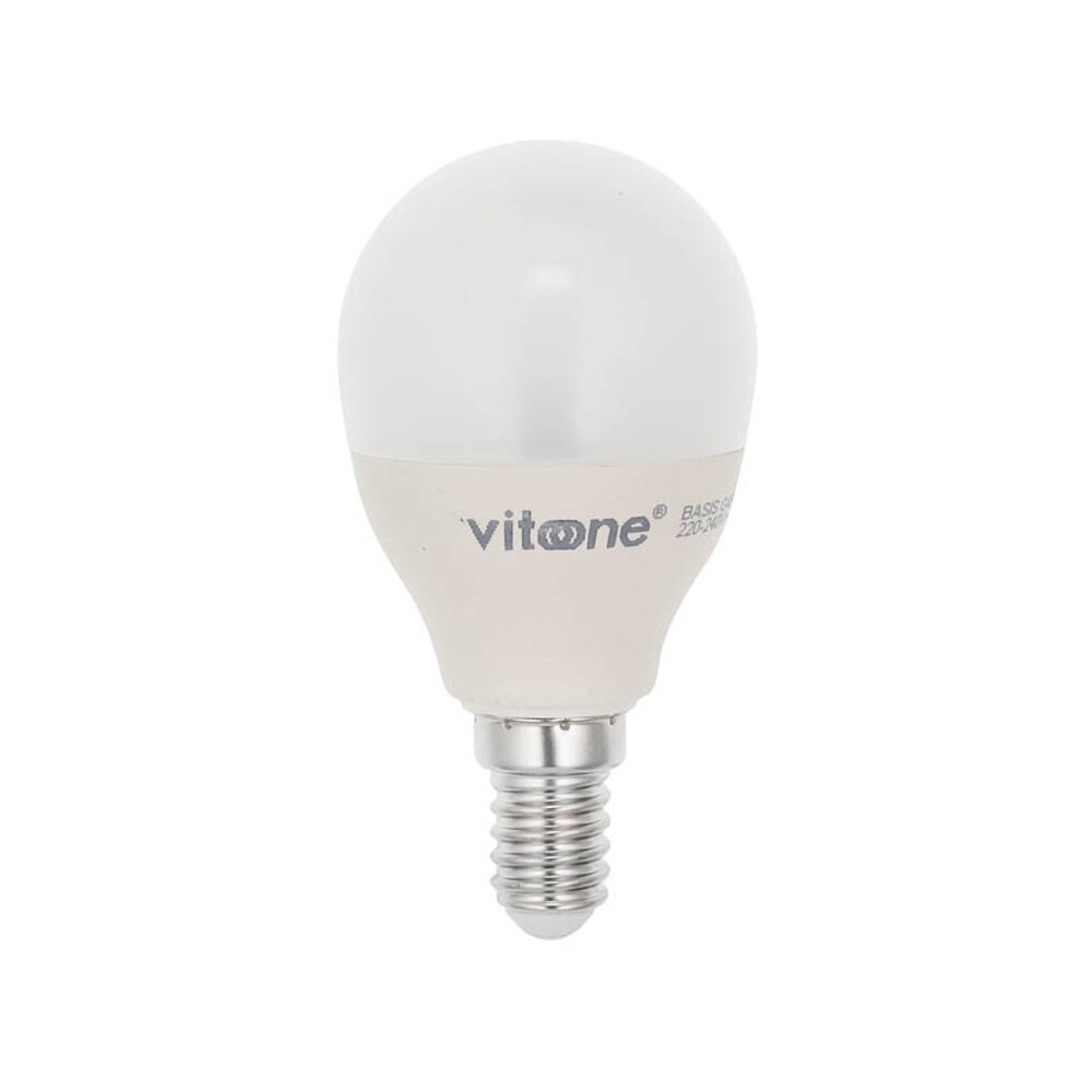 LED kisgömb izzó BASIS G45 E14 5W 390lm 2700K (meleg fehér) 1518860 VITO