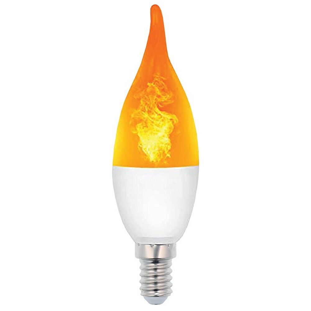 FLAMMY C37 E14 3W 1400K LED láng effekt izzó 1519730 VITO
