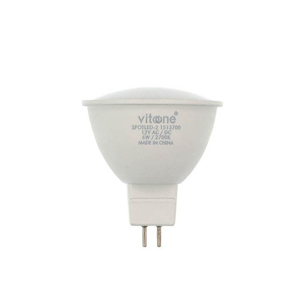 LED spot izzó SPOTLED-2 GU5.3 MR16 6W 508lm 4000K (természetes fehér) 12V DC 1513710 VITO