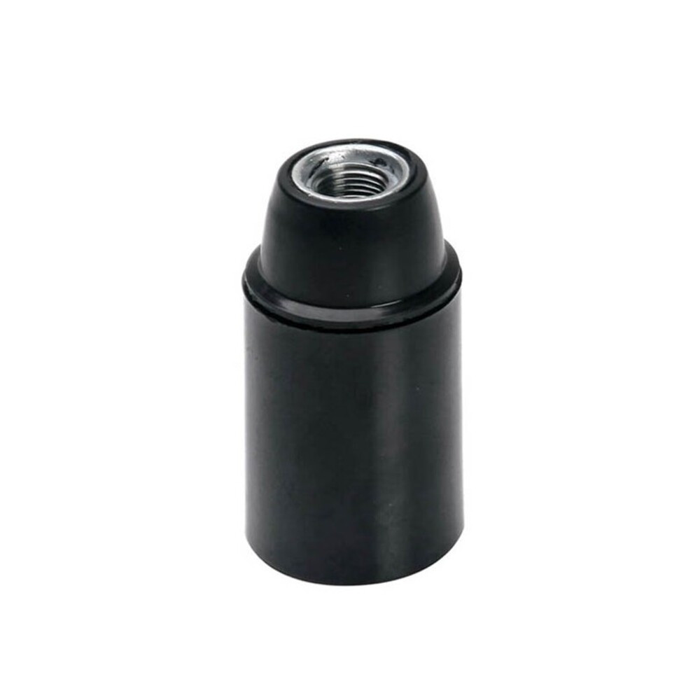 E14 bakelit foglalat fekete végigmenetes 7310030 VITO