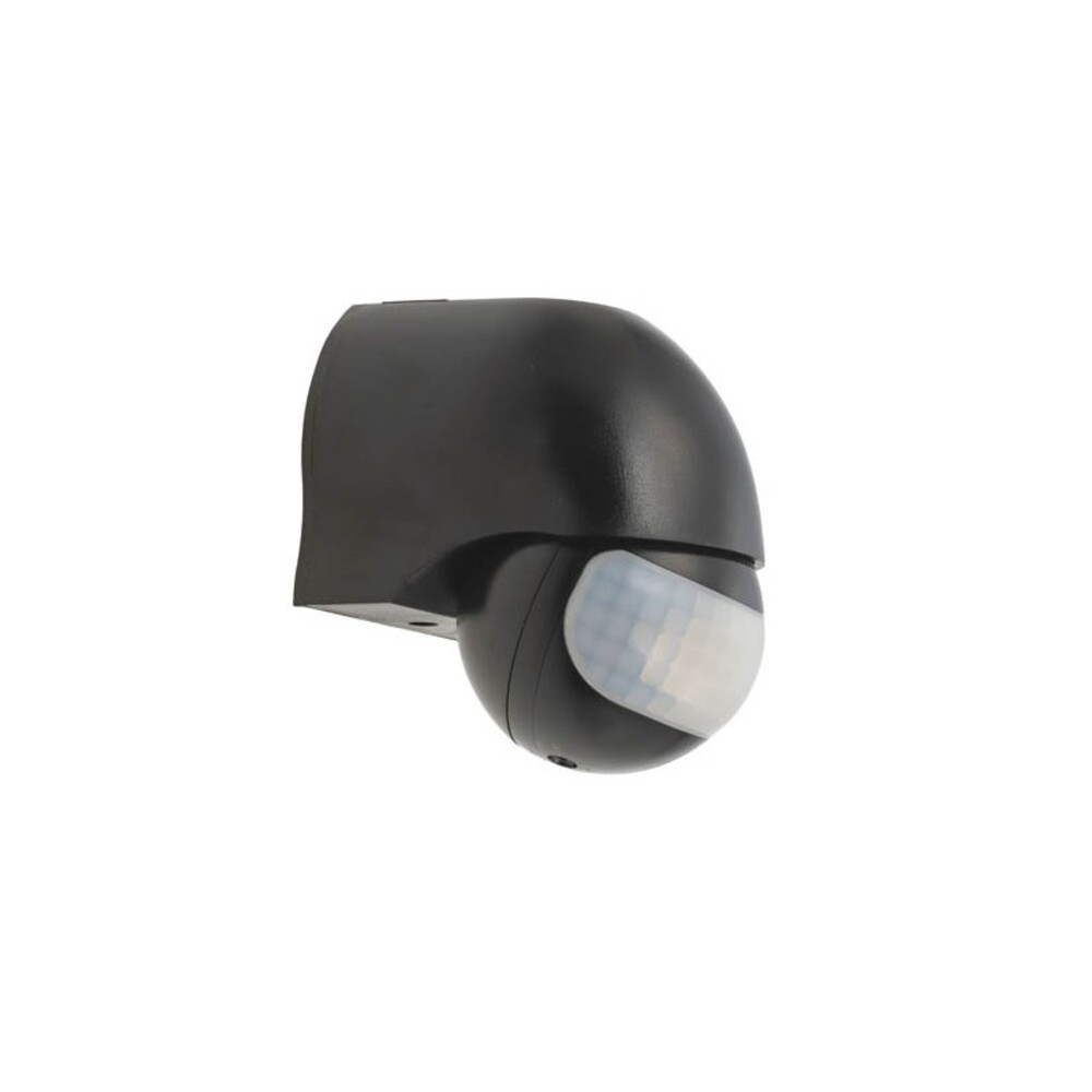 PIR mozgásérzékelő falon kívüli IP44 vízálló fekete 1200W MS07 6110110 VITO