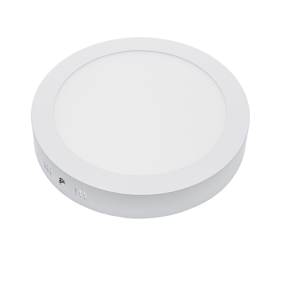 LED felületre szerelhető, kerek panel ac85-260v, 12W, 4500K, természetes fehér, 960 lm, Optonica, 2405