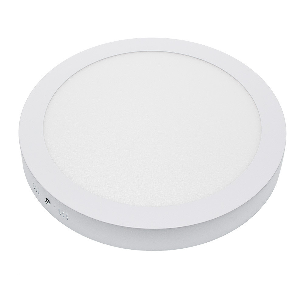 LED felületre szerelhető, kerek panel ac85-260v, 24W, 2800K, meleg fehér, 1920 lm, Optonica, 2412