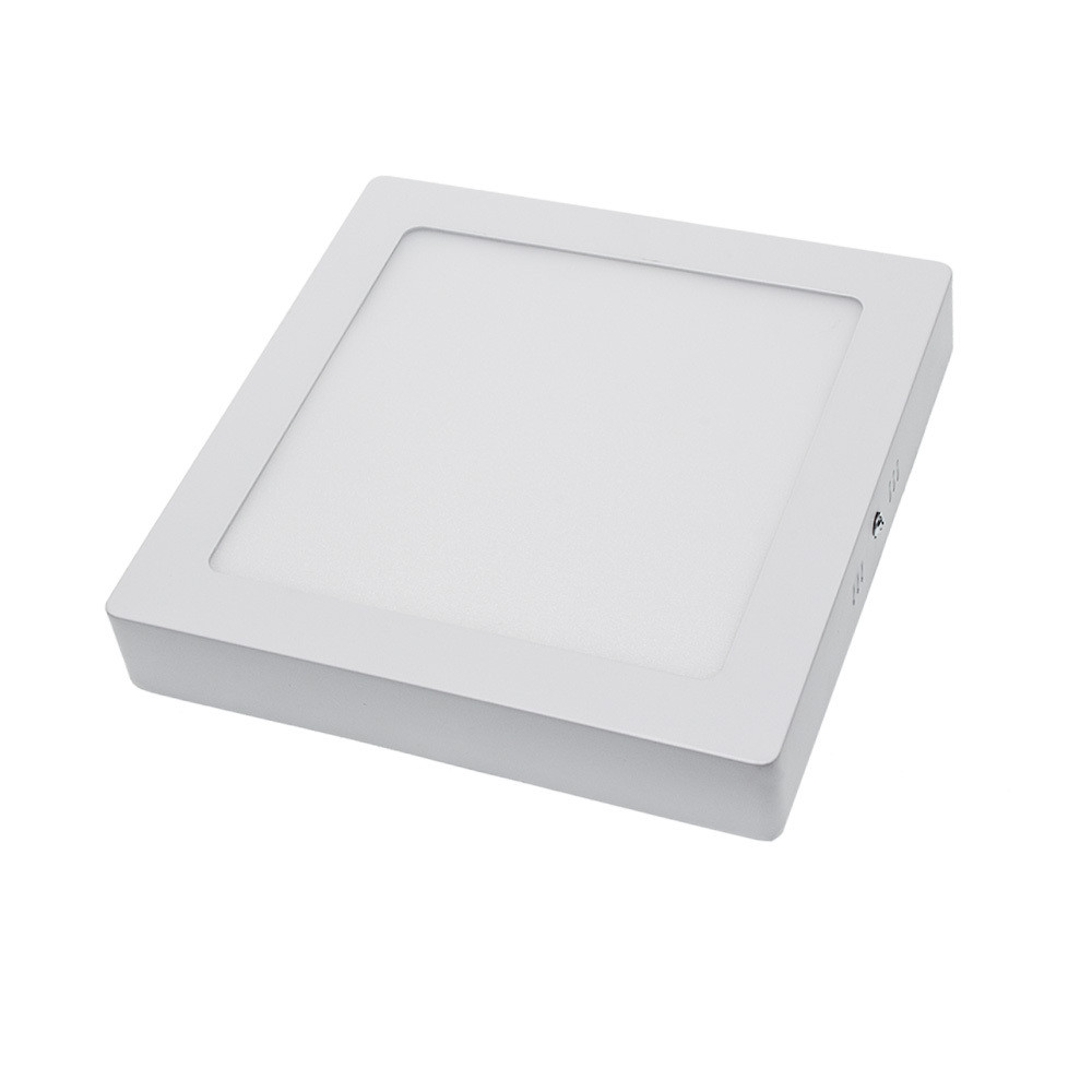 LED felületre szerelhető panel, négyzet alakú, ac85-260v, 24W, 6000K, hideg fehér, 1920 lm, Optonica, 2422
