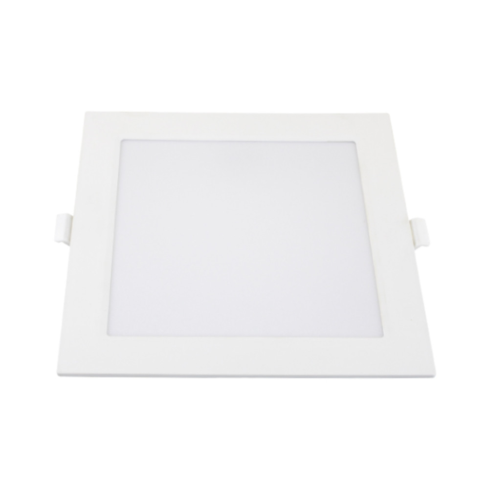 LED háttérvilágítású vékony, mini négyzet alakú panel, 12W, 2700K, meleg fehér, 840 lm, fehér, Optonica, 2968