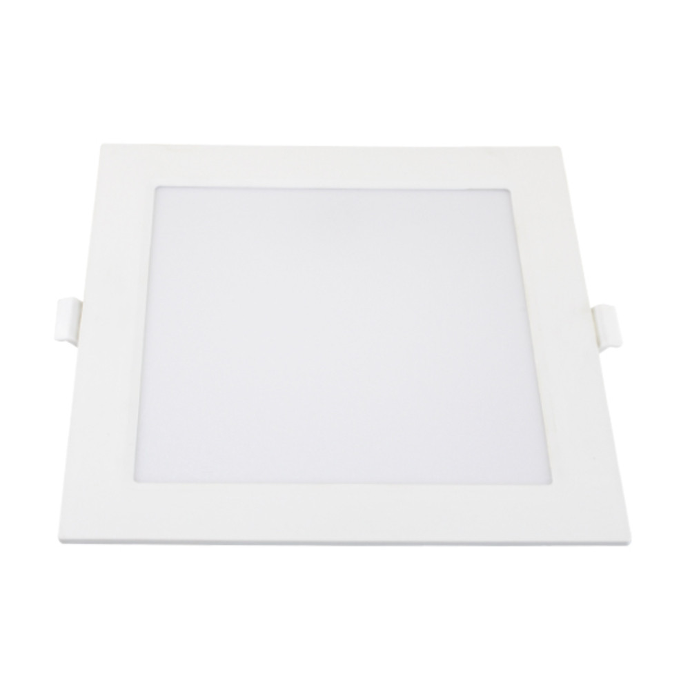LED háttérvilágítású vékony, mini négyzet alakú panel, 18W, 2700K, meleg fehér, 1350 lm, fehér, Optonica, 2971