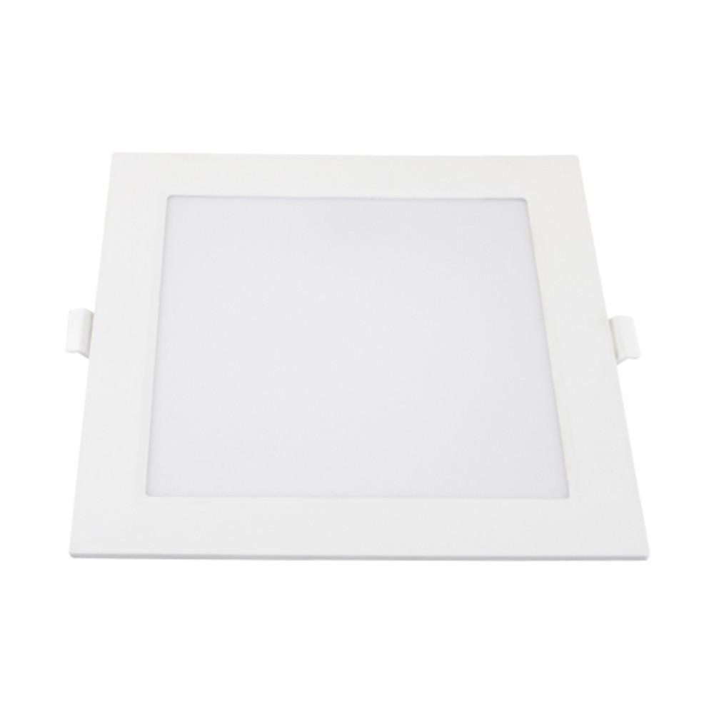 LED háttérvilágítású vékony, mini négyzet alakú panel, 24W, 6000K, hideg fehér, 1920 lm, fehér, Optonica, 2972
