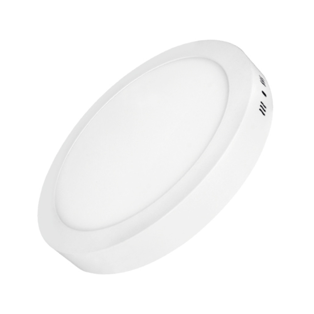 LED háttérvilágítású felületi mini kerek panel, 24W, 6000K, hideg fehér, 1920 lm, Optonica, 2984