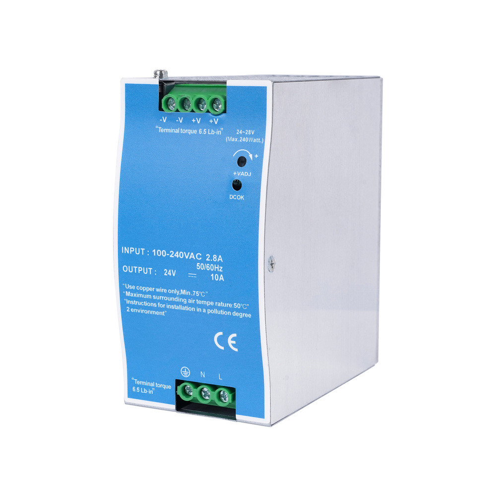 Din sínre rögzíthető tápegység 240w 12v/20a, Optonica, 6279