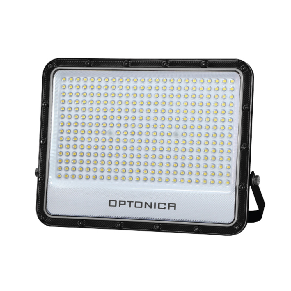 LED smd reflektor feketetel, IP65 - LUMILEDS chip, 200W, 6000K, hideg fehér, 28000 lm, Optonica, 15891