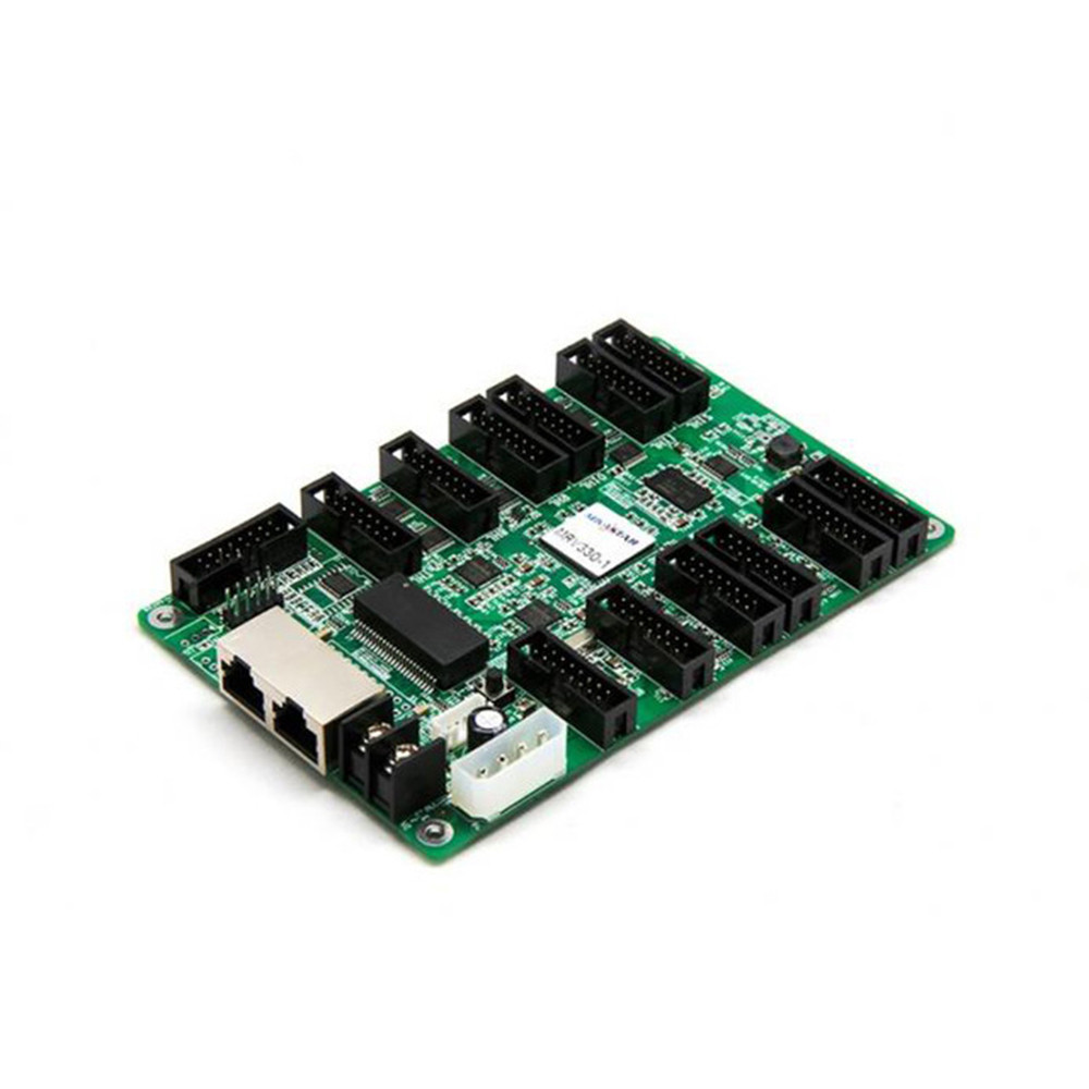 Szinkron vevőkártya 12 x hut75-tel LED kijelzőhöz, Optonica, 654