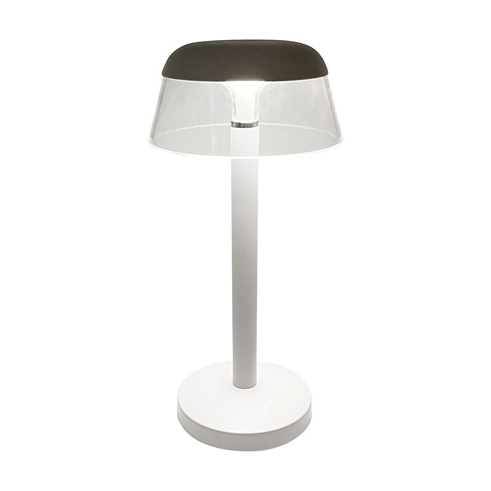 Újratölthető asztali design lámpa, 3w, CCT, 110lm, 120°, fehér, V-TAC, 23686