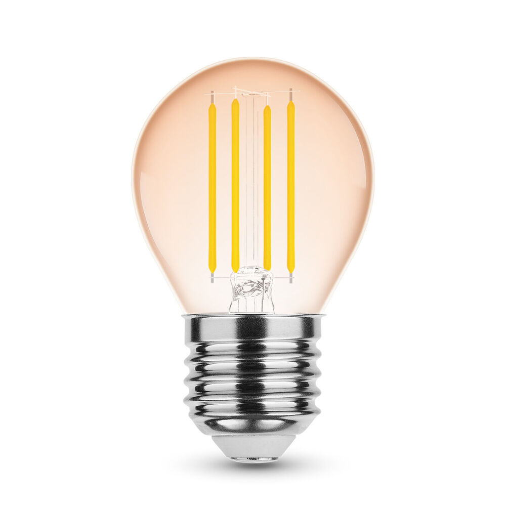 Modee LED Filament Amber Globe Mini G45 4W E27 320° 1800K (300 lumen) dimm.