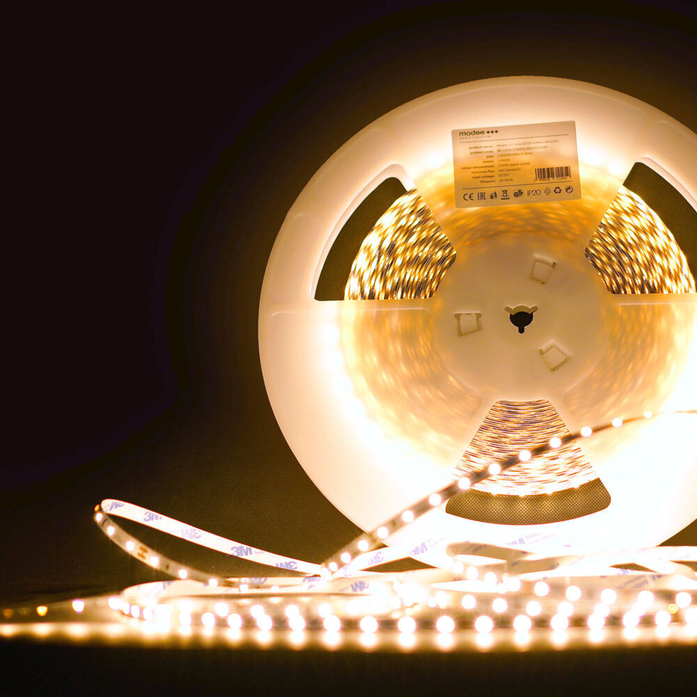 Modee LED Szalag Szilikon DC12V 4,8W/m 60LED/m 8mm IP65 4000K (540 lumen/m) B20