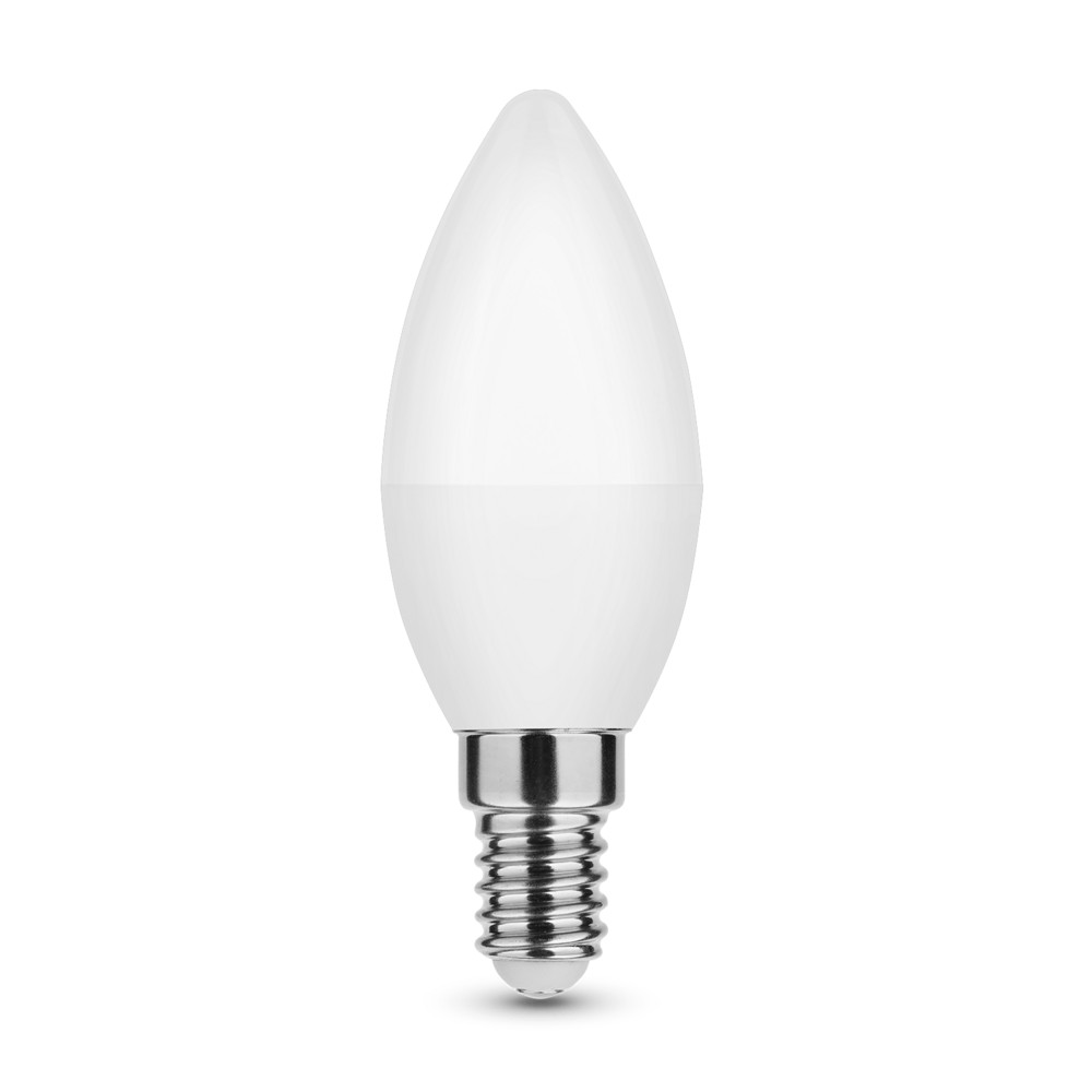 Modee Lighting LED Izzó Gyertya (Candle) 4,9W E14 200° 6000K (470 lumen) ERP