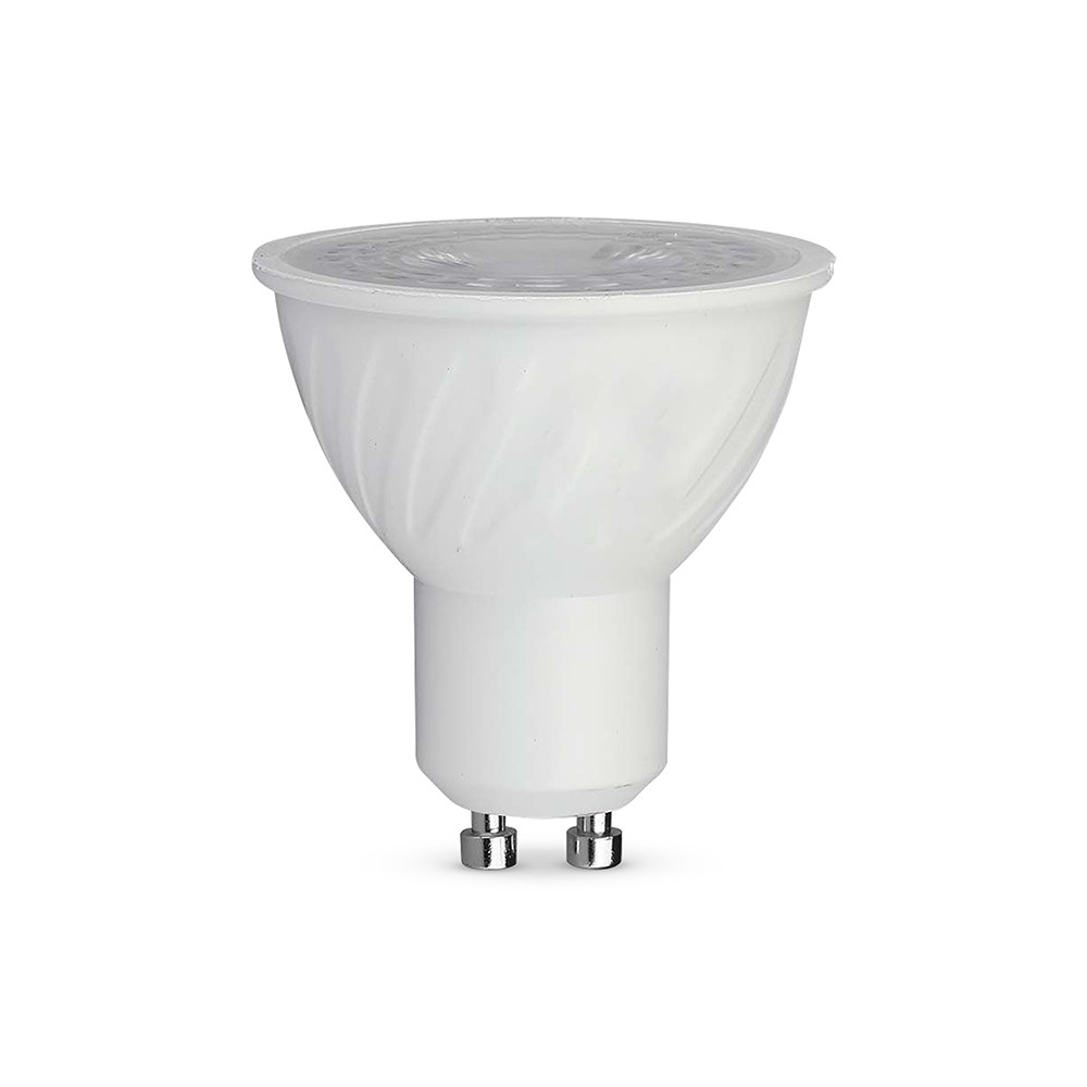 LED spot égő, 6w, 4000K, természetes fehér, 445lm, GU10, 110°, fehér, CRI>80, V-TAC, 211931